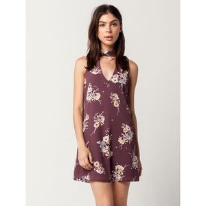 Socialite | Floral Choker Dress